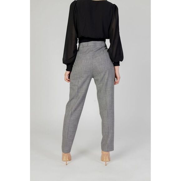 Morgan De Toi Black Polyester Women's Pant
